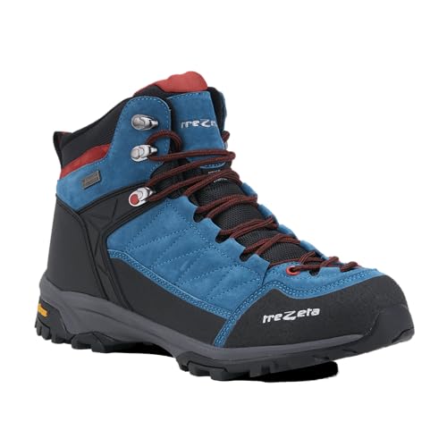 Bottes de trekking Trezeta Thunder W's WP en bordeaux et corail premium