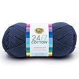 (1 Skein) 24/7 Cotton® Yarn, Navy
