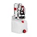 Guellin Bomba Hidráulica de Acción Simple 12V Bomba Hidráulica con Tanque de...