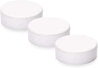 ORION LIGHTSTYLE Junction Box PVC Canopy Ceiling Box Rosette Junction Box Cover White Pack of 3