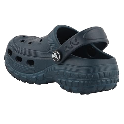 Image of FUEL Poddle Comfortable Indoor & Outdoor Casual Garden Clogs, Soft Cushioned Footbed and Lightweight EVA Slip-On Kids Clogs for Boys & Girls
