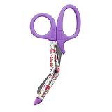 Prestige Medical Stylemate Utility Scissor, Woodsy Animals Cream, 5.5 Inch
