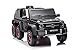 Produktbild FINOOS Mercedes G63 6X6 AMG kinderauto 12V, Kinder elektroauto 4X45W, Mit Gummireifen, Ledersitz Mit 2.4G Fernbedienung (Schwarz)