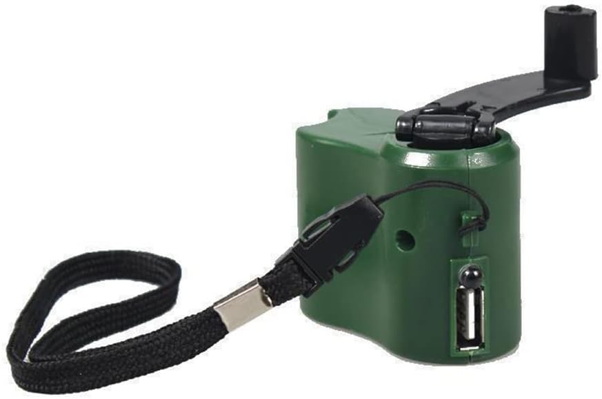 Portable Hand Crank Generator – 5V USB Charger for Cell Phone, Emergency Outdoor Mobile Phone Charging Portable Hand Crank Generator – 5V USB Charger for Cell Phone, Emergency Outdoor Mobile Phone Charging