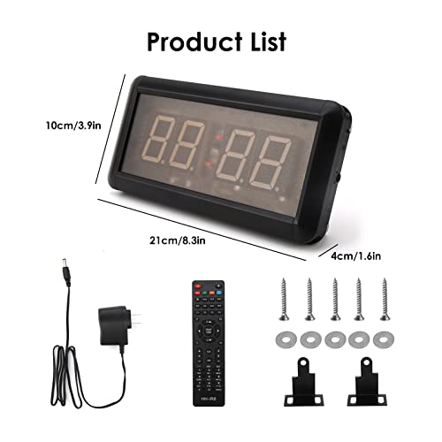 Marcador electrónico LED multi deporte con control remoto miniatura 2