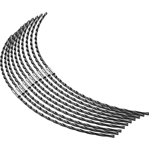 MAOZHOU Lot de 10 bobines de fil de coupe extra fort F016800431 pour débroussailleuse AFS 23-37, compatible avec débroussailleuse Bosch