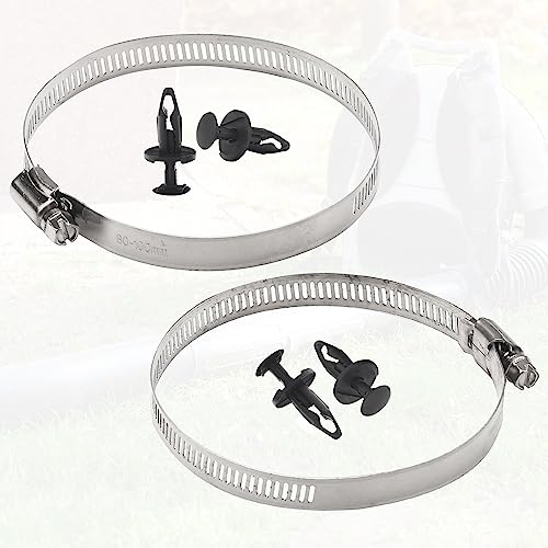MWEDP E164000090 Flexible Tube and P021046660 Back Pack Harness Kit Compatible with Echo Back Pack Leaf Blower, Fits Model PB-770H PB-770T PB-760LNH - Includes goggles