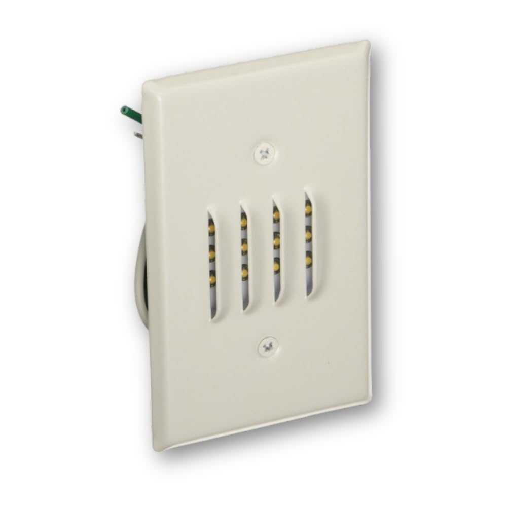 ELCO Lighting ELST65W EL120V LED Mini Step Light with Louvered FACEPLATE