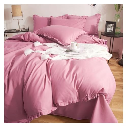 Ropa de cama para otoño e invierno en cama doble con edredón y sábanas 4