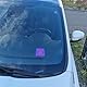 Prinzessinnen Parkplatz Parkscheibe mit weißem Rahmen mit 2 Einkaufswagenchips mit lustigem Spruch Frau am Steuer Geschenk Einkaufen Frauengeschenk Parkplatz Parkuhr Lady