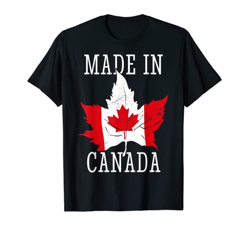 Hecho en Canadá Divertido Canadiense Camiseta