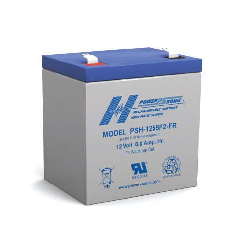 Amazon.com: Power-Sonic PSH-1255 FR Sealed Lead Acid Battery