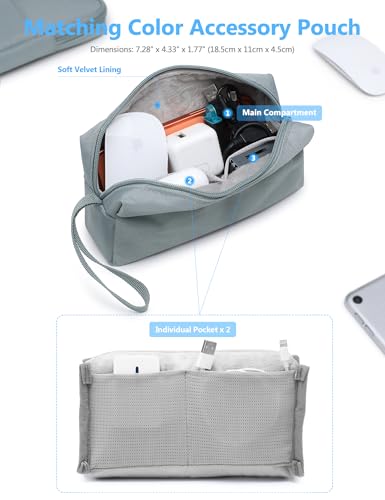 Funda MacBook Pro 13 ideal para trabajar en cafeterías y viajes de negocios 4