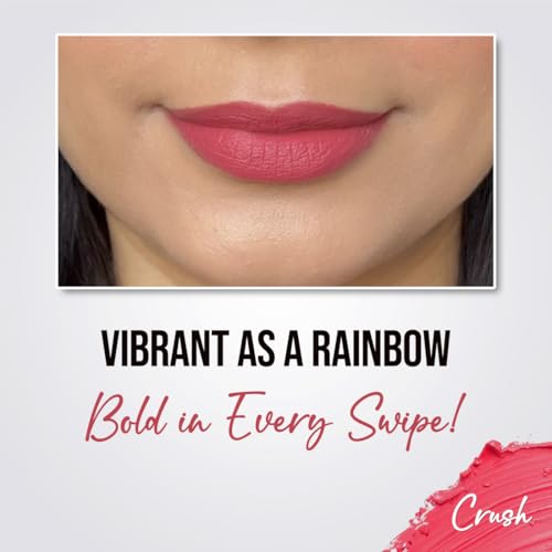 Image of Coloressence Hydra Matte Lip Crayon Lipstick, Crush, 1gm | Long Lasting | Matte Finish | Hydrating Formula | Smudgeproof | Sweatproof | Rich Coverage