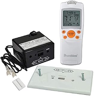 Durablow TR1003 Gas Fire Fireplace On/Off Remote Control Kit + Thermostat and Timer