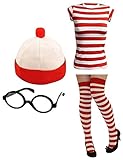 Madesmes Hommes Nerd Geek Verres Ou Est Fancy Dress Fresher...