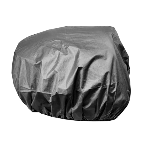 Tuyhnj リアサイクルバスケットレインカバー、サイクルバスケットレインカバー, サイクルバスケット用レインカバーサイクルリアラックレインカバー, バスケット保護、E-サイクル用リアサイクルバスケットアクセサリー、サイクルサプライ