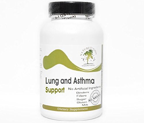 Lung and Asthma Support ~ 180 Capsules - No Additives ~ Naturetition Supplements