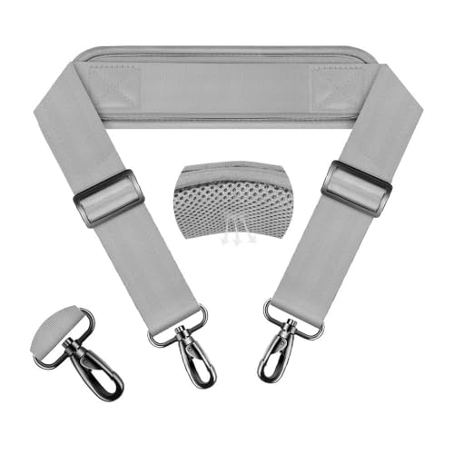 Image of ZINZ 74 inch Shoulder Strap with Fixed Pad and Dual Balanced Buckles,Gray