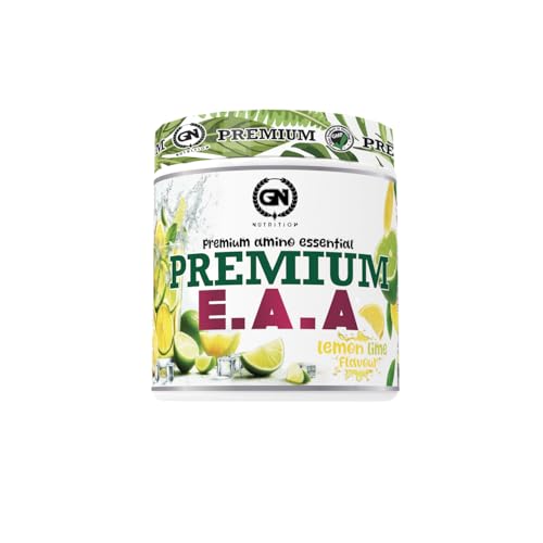 GN NUTRITION Premium EAA 300G | Sabor LEMON LIMA | Aminoácidos Esenciales + Vitamina B6