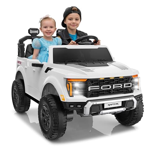 Segmart Licensed Ford F-150 Raptor 24V Ride on Toys for