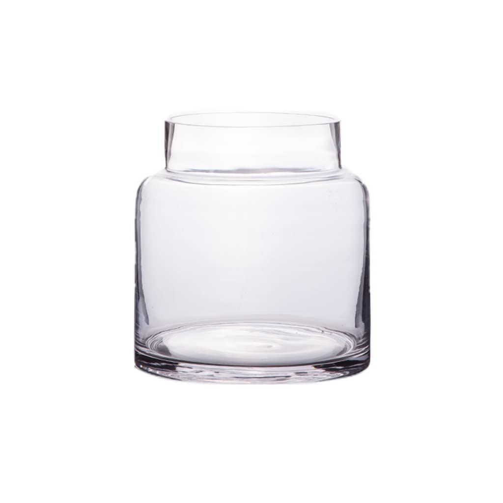 Vase en verre gros ventre pour inviter la douceur de la nature dans votre intérieur