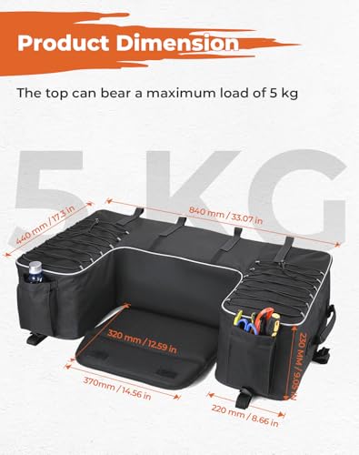 KEMIMOTO 55L ATV Seat Bag