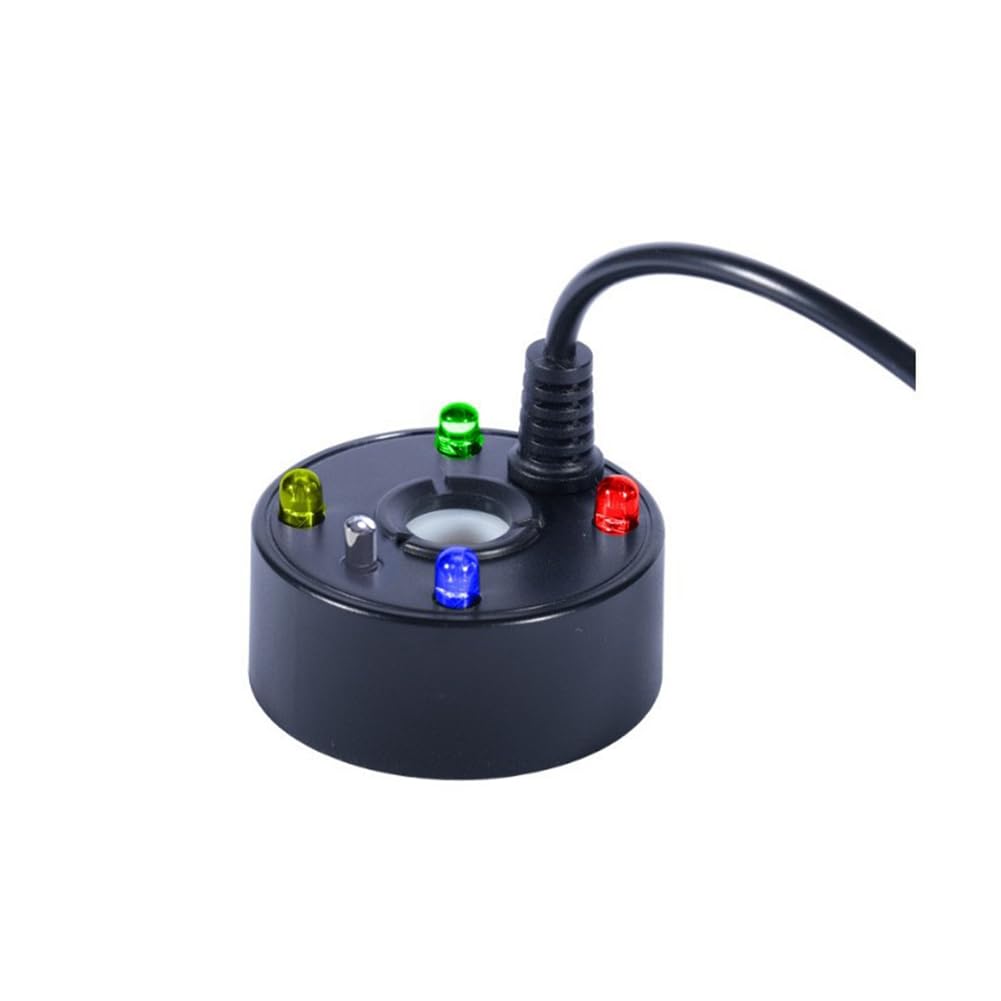 Suapouen USB 5V Water Pump & Ultrasonic Atomizer Mist Maker – 2-in-1, 120L/H Flow, 50cm Lift, 4 LEDs, For Pond, Rockery, Fish Tank, Humidifier