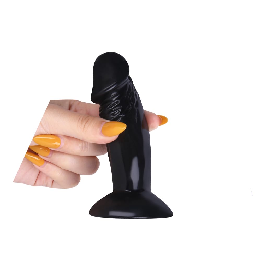 6 inches Realistic Dildo for Beginners, Silicone Anal Dildos with Strong Suction Cup Base, Lifelike Fake Penis, Adult Sex Toys for G spot Stimulator Anal Plug Training Sets (6"Purple) — view 13