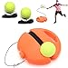 SoloTennis Trainer Rebound Ball with 3 String Balls, Portable Tennis Training Tool Suitable for Adults & Kids, Portable Tennis Training Equipment for Beginners Sport Exercise, Tennis Rebounder Kit.