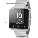 montre sony smartwatch 2 prix  Vaxson 4 Unidades Protector de Pantalla, compatible con SONY SmartWatch 2 [No Vidrio Templado] TPU Película Protectora