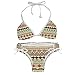 Produktbild Damen Bikini Badeanzug Bikini Set Schwimmen Indisch Bohemia Vintage Muster, Mehrfarbig, Einheitsgröße-L