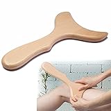 Usmack Wooden Lymphatic Drainage Tool Gua Sha Scraping Tools Wood Therapy Massager Body Sculpting To