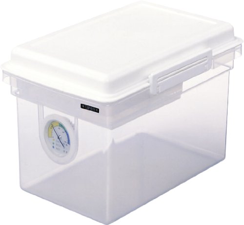 Nakabayashi Capaty Moisture-Proof Box Humidity Control Camera Storage 8L White DB-8L-W
