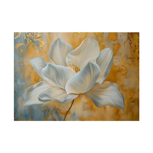 Toile d'art mural fleurs 70x100cm GFDJKHT peinture affiche sans cadre