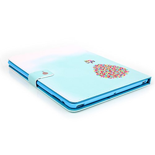 Custodia per iPad Air, Deenor Colored balloons