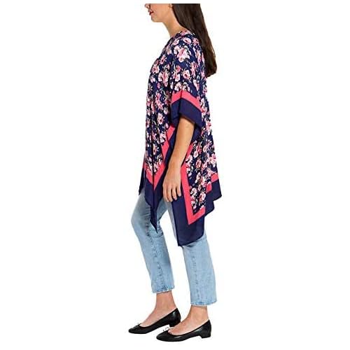 Ladies' Fashion Wrap 2020 (Navy Floral)2