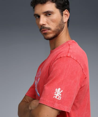 Image of Puma RCB 2026 Men's Printed Vintage Tee | IPL 2026
