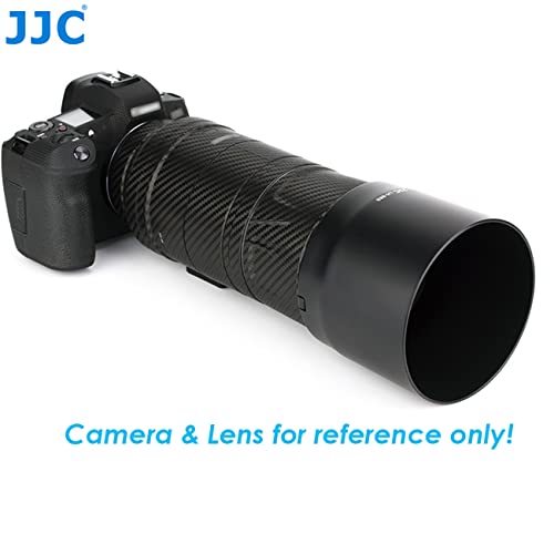 Image of JJC LH-88B Black Dedicated Bayonet Mount Lens Hood Shade, Compatible with Canon RF 600mm f /11 is STM Lense, Reversible Non-Glare Matte Finish, Replacement of ET-88B Lens Hood