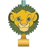 Disney Lion King Party Blowouts - 2.68' X 5.25', 8 Pcs