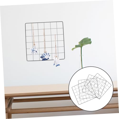 Composition de fleur intérieure support mural 30 cm métal lot de 4 - 8