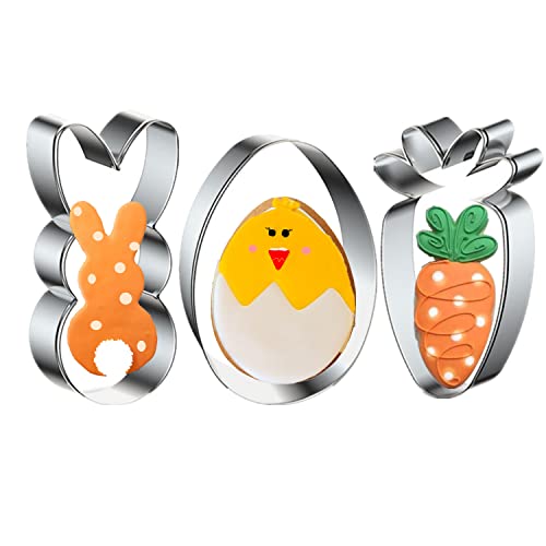 Easter 3-Piece Egg Carrot Bunny