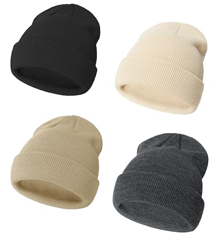 Image of ENBAOHUI Baby Beanie Hat Newborn Winter Warm Knit Hat Kids Soft Beanie Cap Boys Girls Winter Warm Knit Hat