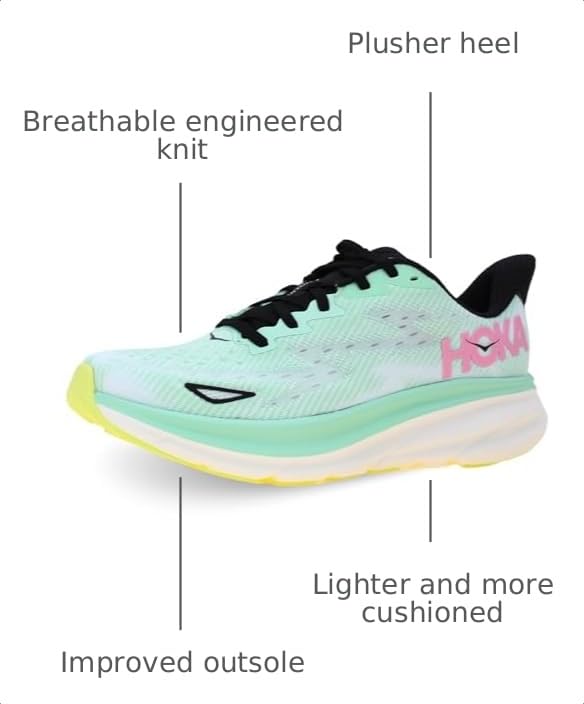 Image of Hoka womens Clifton 9