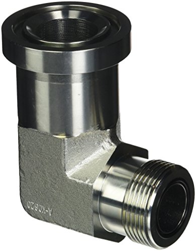 Tompkins Industries FGFF6892-16-20 ORFS to Code 62 Flange, 90 Degree, Steel, 1 7/16-12 x 1 1/4