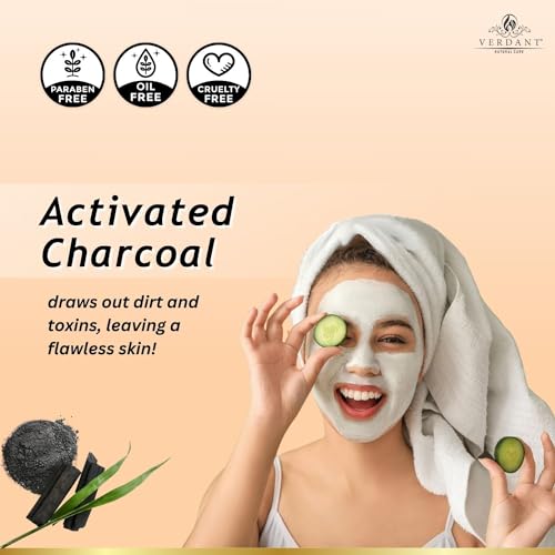Image of Activated Charcoal Peel Off Mask With Bamboo Charcoal, Turmeric, Vitamin B3 & Licrorice |No Paraben, Silicones -100g