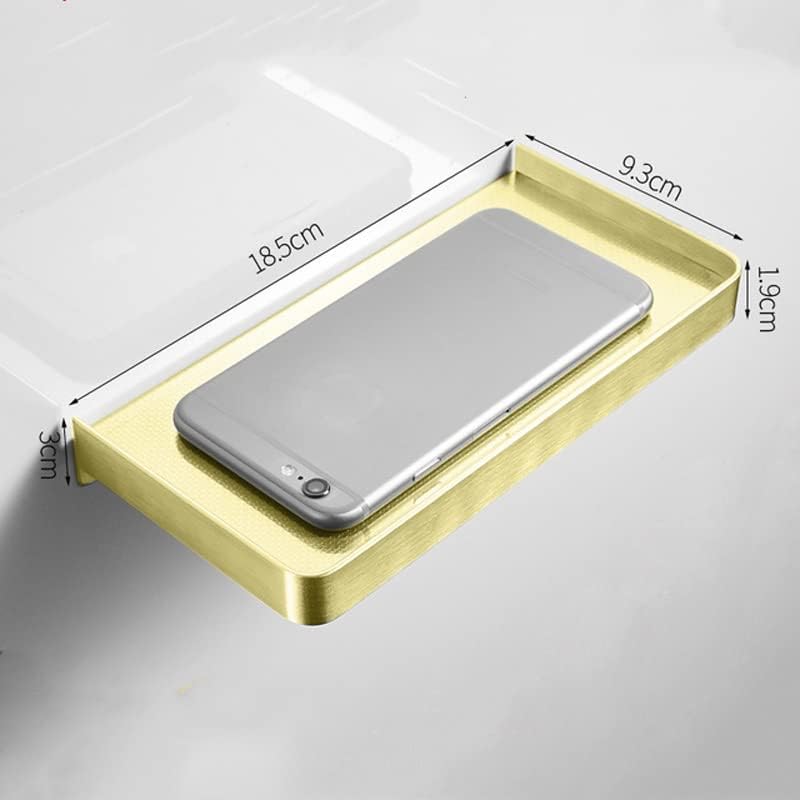 パンチフリー304ステンレス鋼携帯電話ホルダー浴室棚