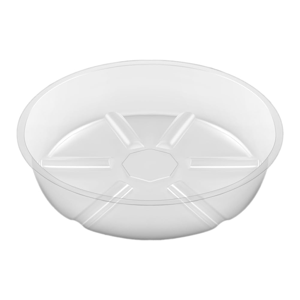 Pomoflexi 10 Pack Plant Saucers Drip Tray Flower Pot Saucers for Indoor Plants, Plant Drip Tray for Pots