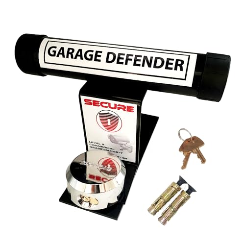 TNT Garage Defender Lock Best Garage Door Security Sealant Bar Up and Over Car Van Tools Bike Barrier
