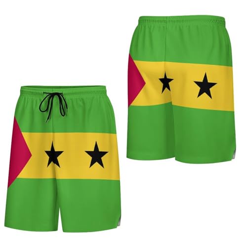 TAIZIYEAH Jamaica Flag Men's Beach Shorts Sports Basketball Shorts Swimwear Bathing Suits Board Short with Pocket3
